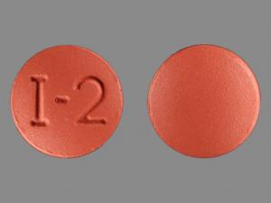 I-2 Pill Brown Round - Pill Identifier